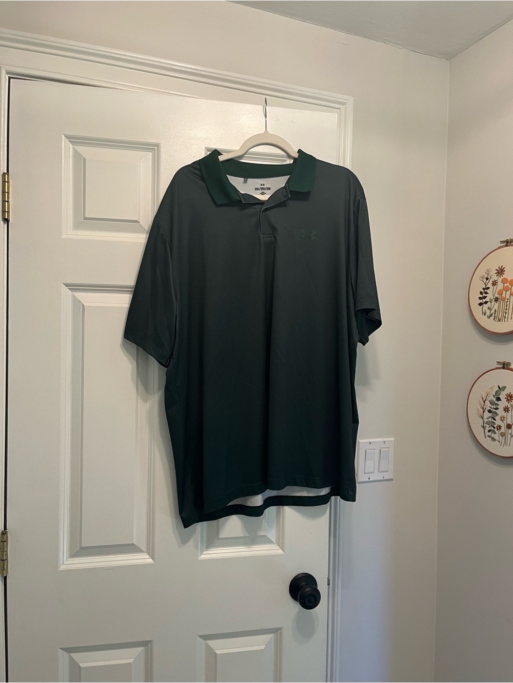 Under Armour Men’s Forest Green Performance Polo